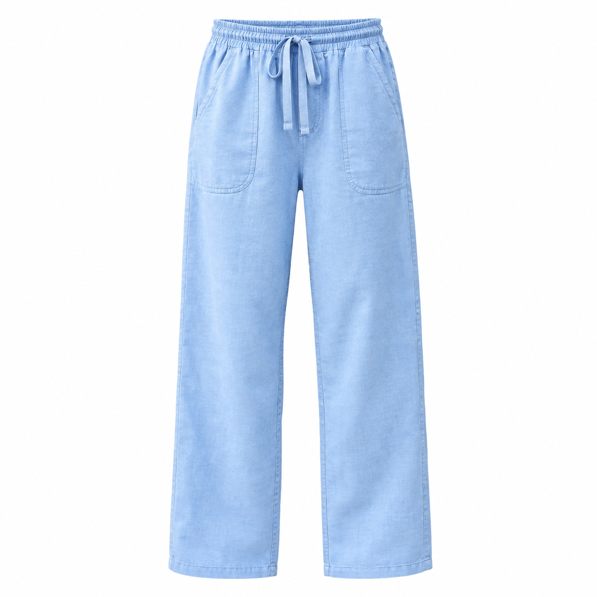 Pantalones de lino y algodon