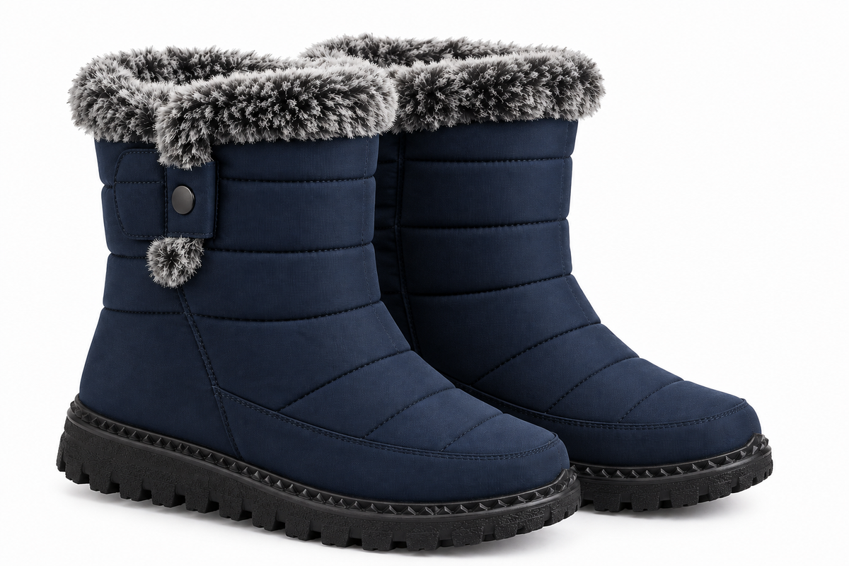 Botas de tacon bajo para invierno