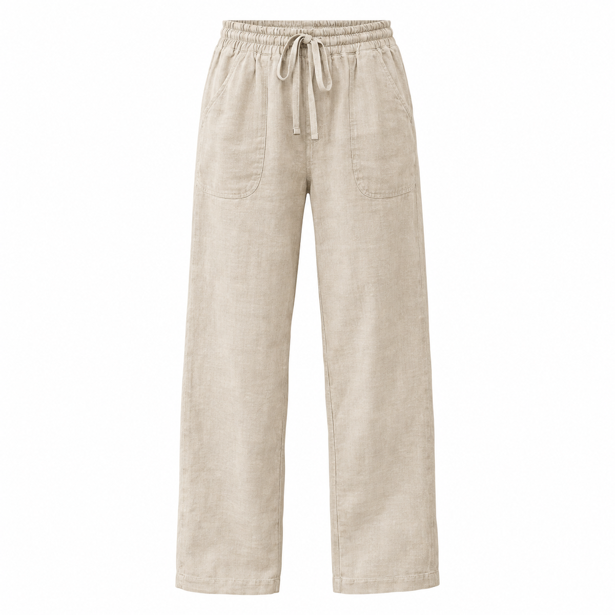 Pantalones de lino y algodon