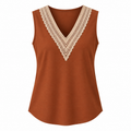 Blusa de tirantes y cuello en V