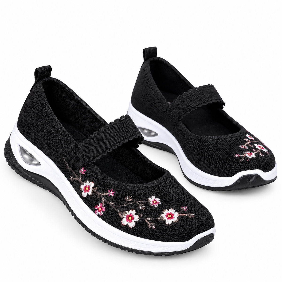 Zapatos planos de malla transpirable
